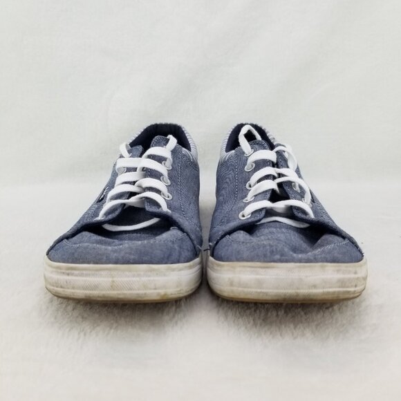 ✅Keds Blue Jean Canvas Classic Lace Up Sneakers Womens 7.5 Casual Shoes WF63018 - Picture 6 of 11